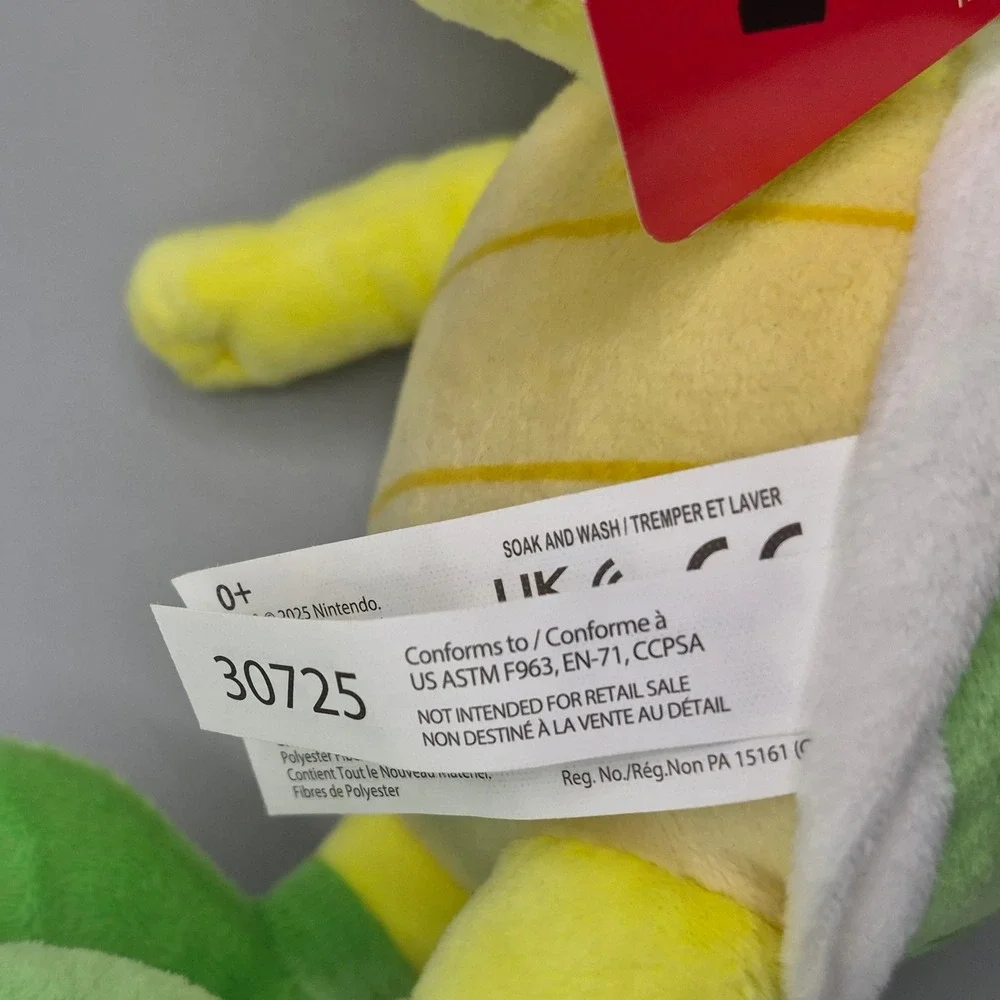 Nintendo Super Mario Koopa Troopa Yellow Plush Green Shell Good Stuff 8N-3008N